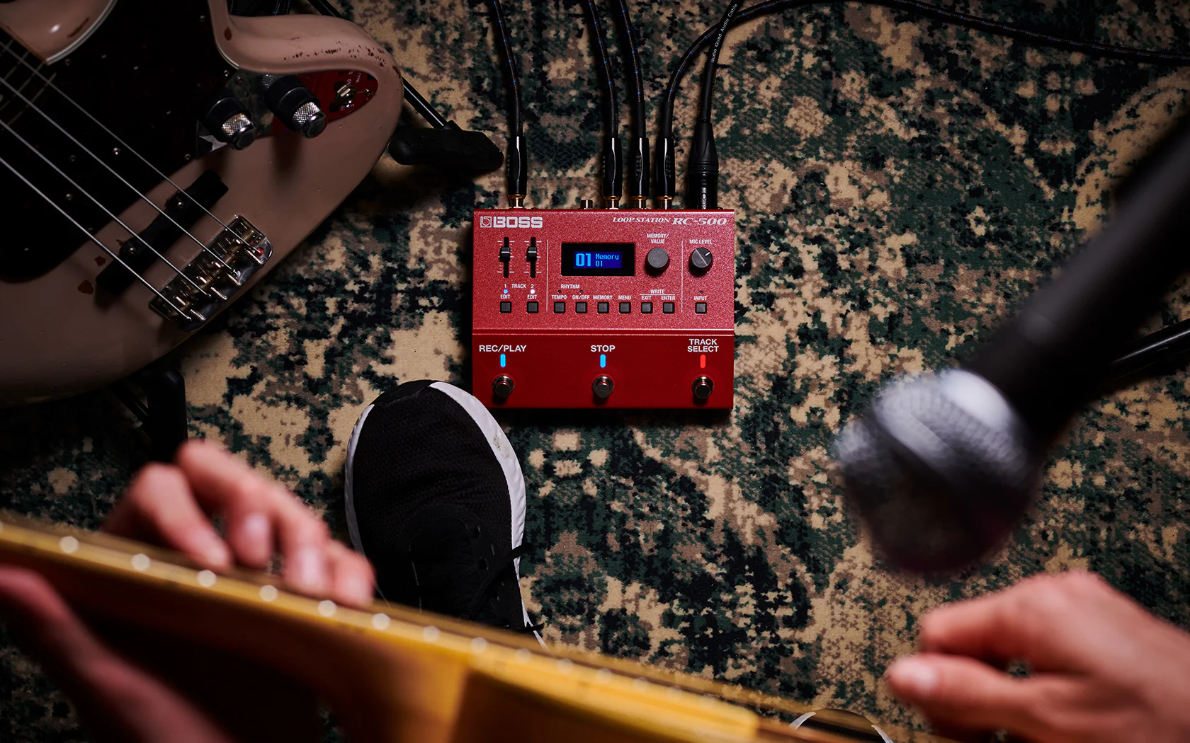 BOSS RC-500 Dual Track Loop Station Pedal - Image 9