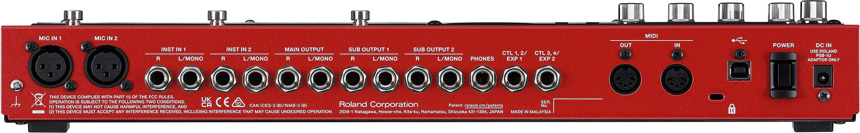 BOSS RC-600 Flagship 6 Track Pedal Looper - Image 4