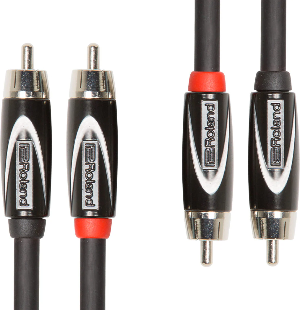 Roland RCC-5-2R2R Interconnect Cable, 5ft/1.5m, Dual RCA-RCA