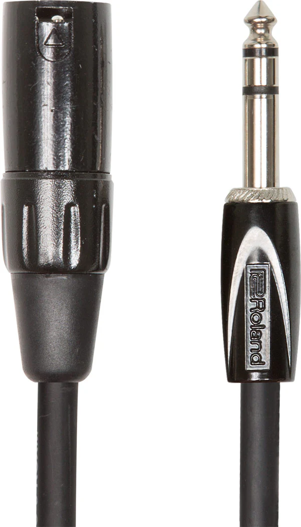 Roland RCC-5-TRXM Interconnect Cable, 5ft/1.5m, 1/4" TRS-XLR(Male)