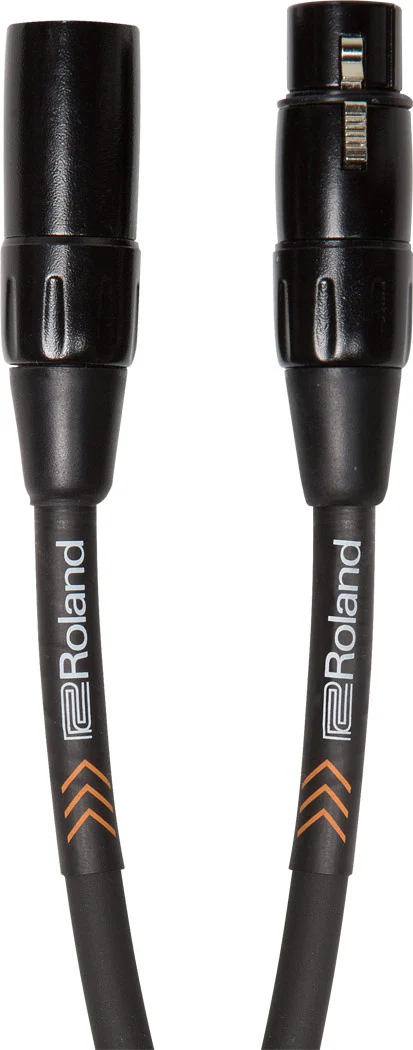 Roland RMC-B50 Microphone Cable, 50ft/15.25m , Black Series