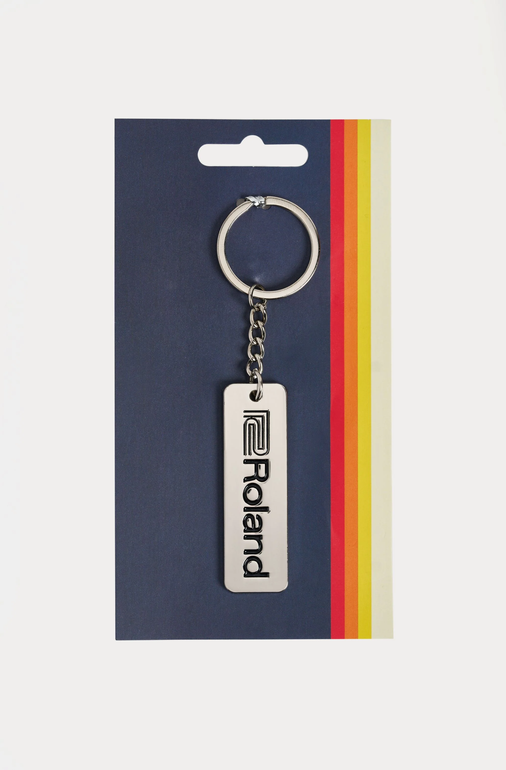 Roland Keychain, Black Logo, Silver, 2025 - Image 4