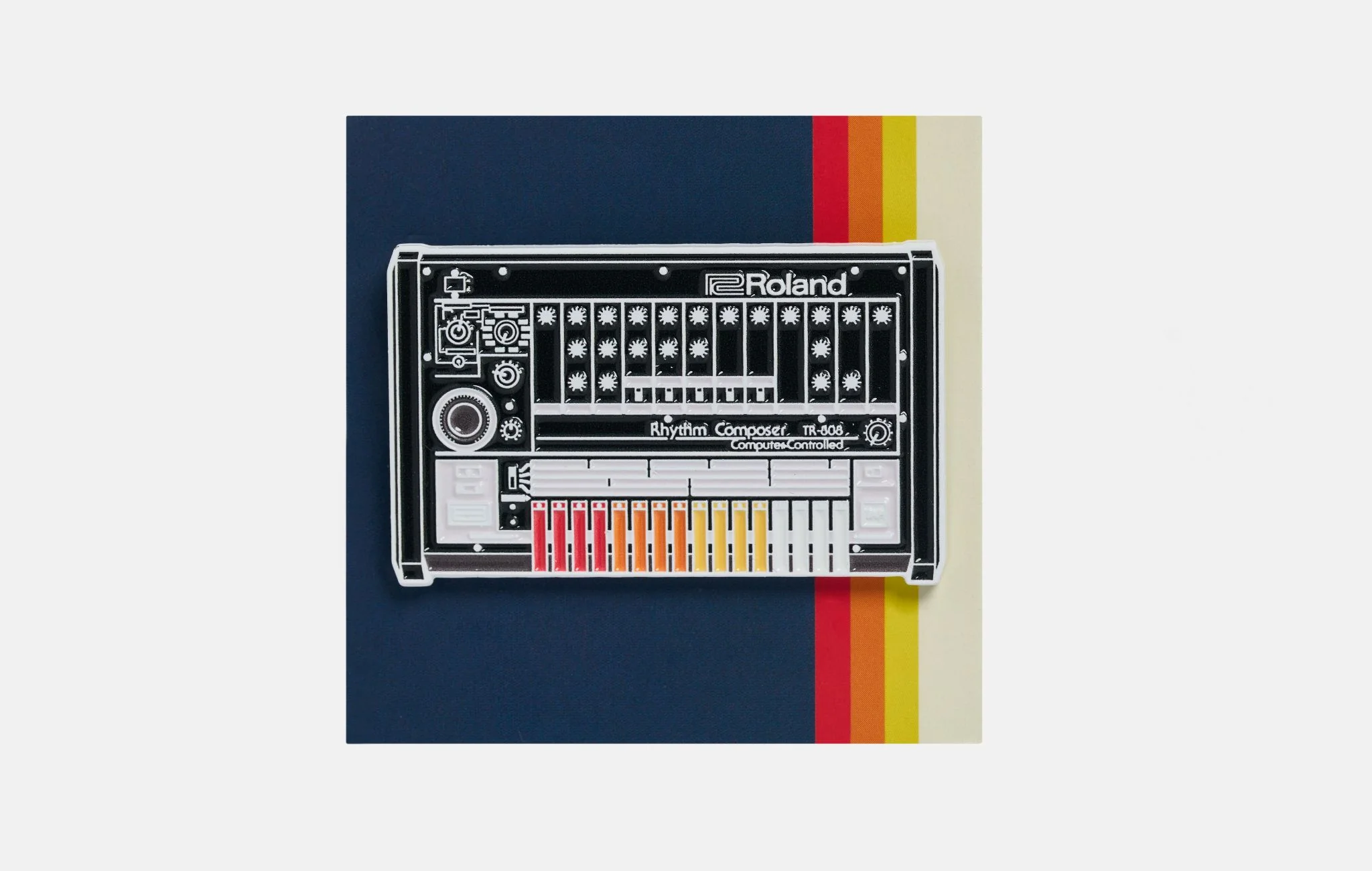 Roland Enamel Pin, Drum Machine, 2025 - Image 3