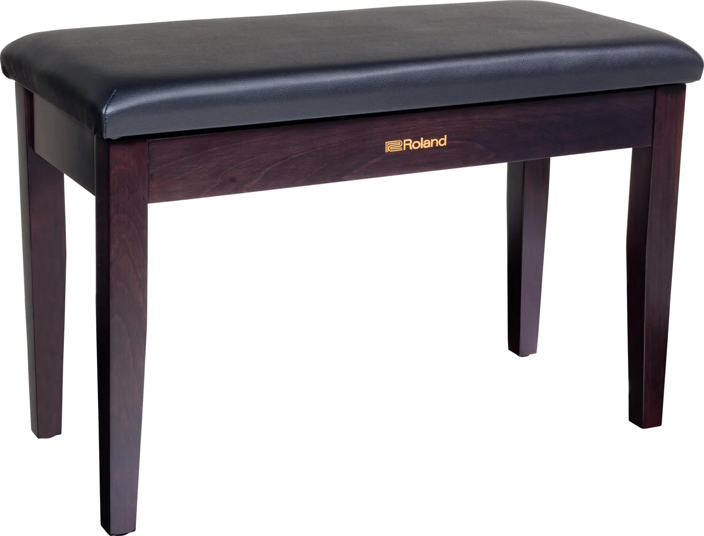 Roland RPB-D100RW Duet Piano Bench, Rosewood, with Storage Compartment