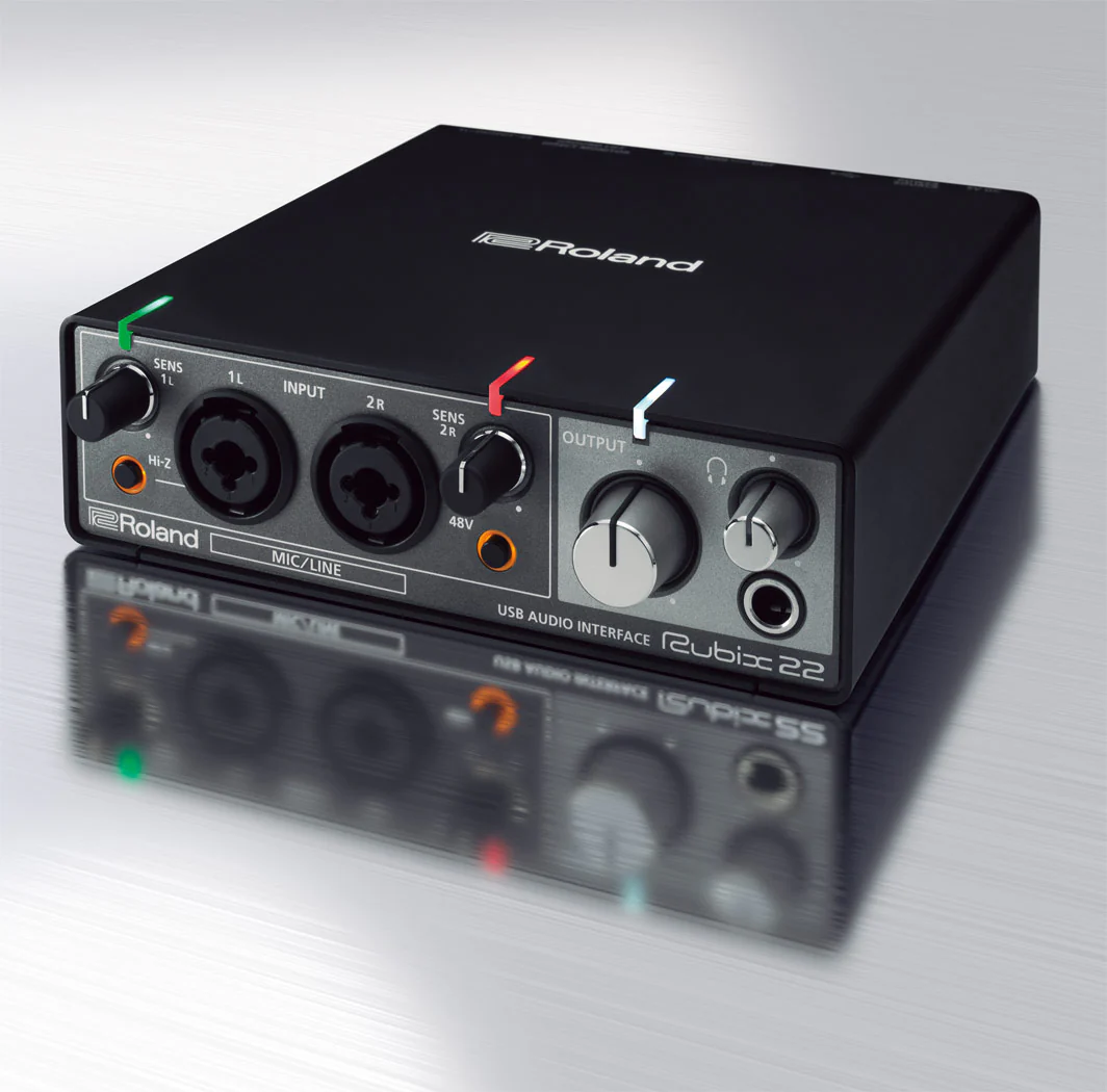 Roland RUBIX22 2 In/2 Out, Hi Res USB Audio Interface For Mac, PC And iPad - Image 6