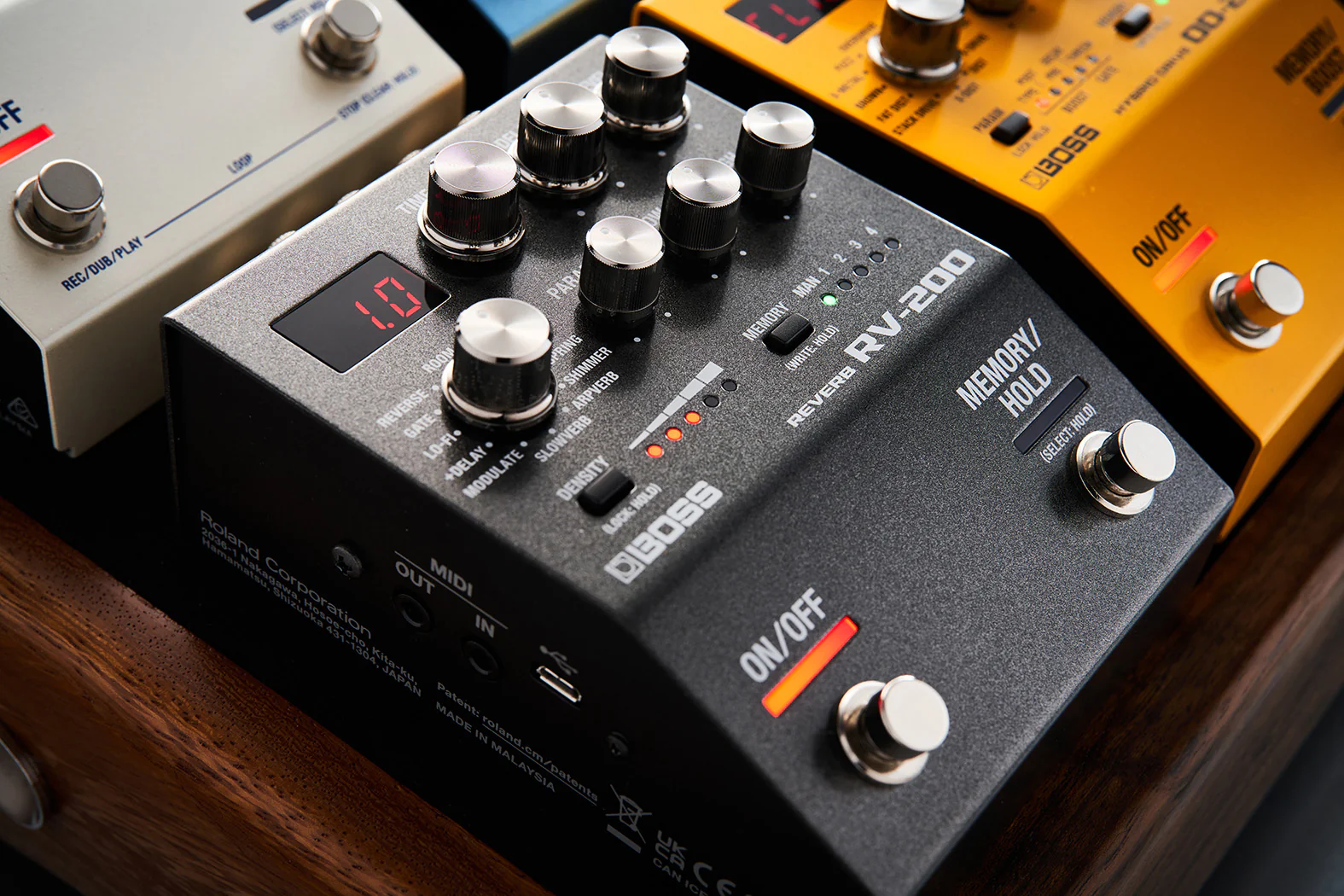 BOSS RV-200 Reverb Pedal - Image 2
