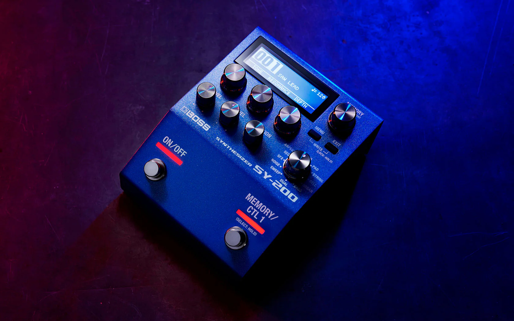 BOSS SY-200 Polyphonic Guitar Synthesizer Pedal - Image 2