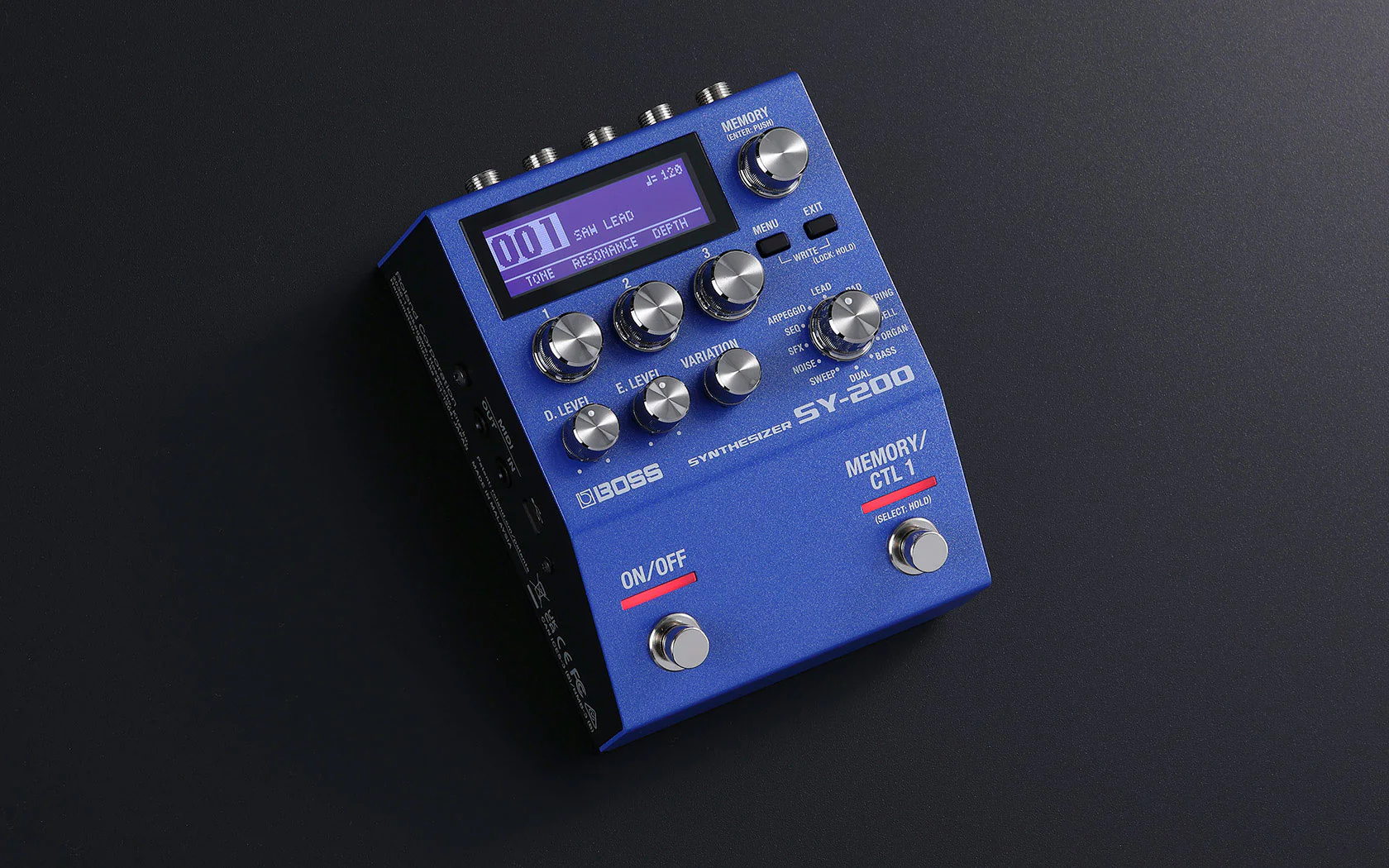 BOSS SY-200 Polyphonic Guitar Synthesizer Pedal - Image 6