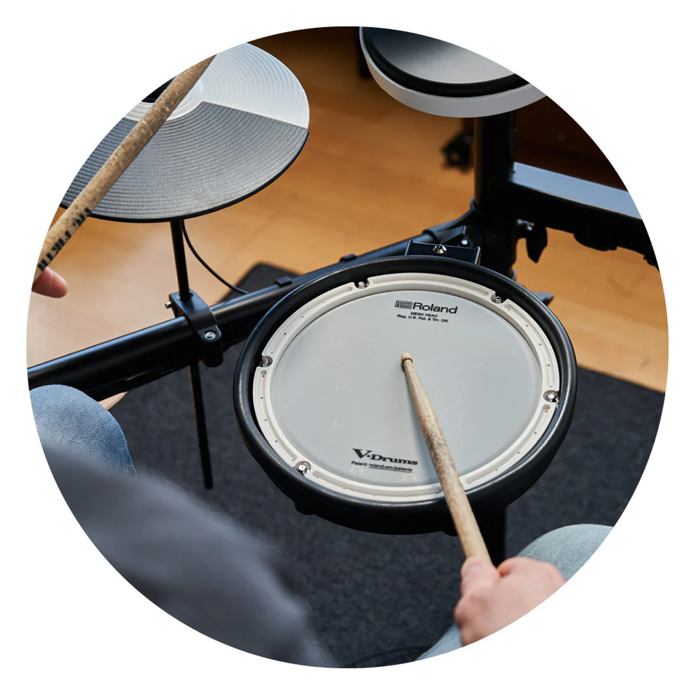 Roland TD-02KV Compact Drum Kit with Mesh Snare - Image 11