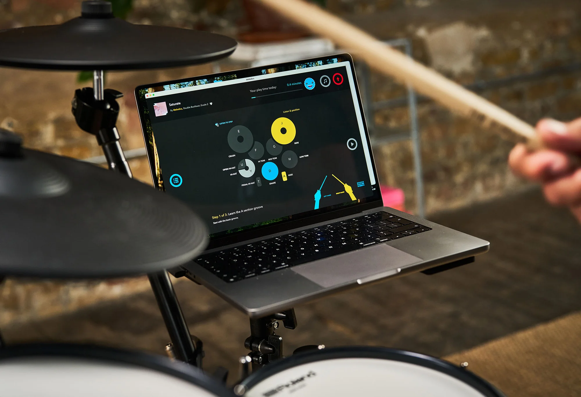 Roland TD316 V-Drums Digital Drum Kit, exc. Accessories - Image 11