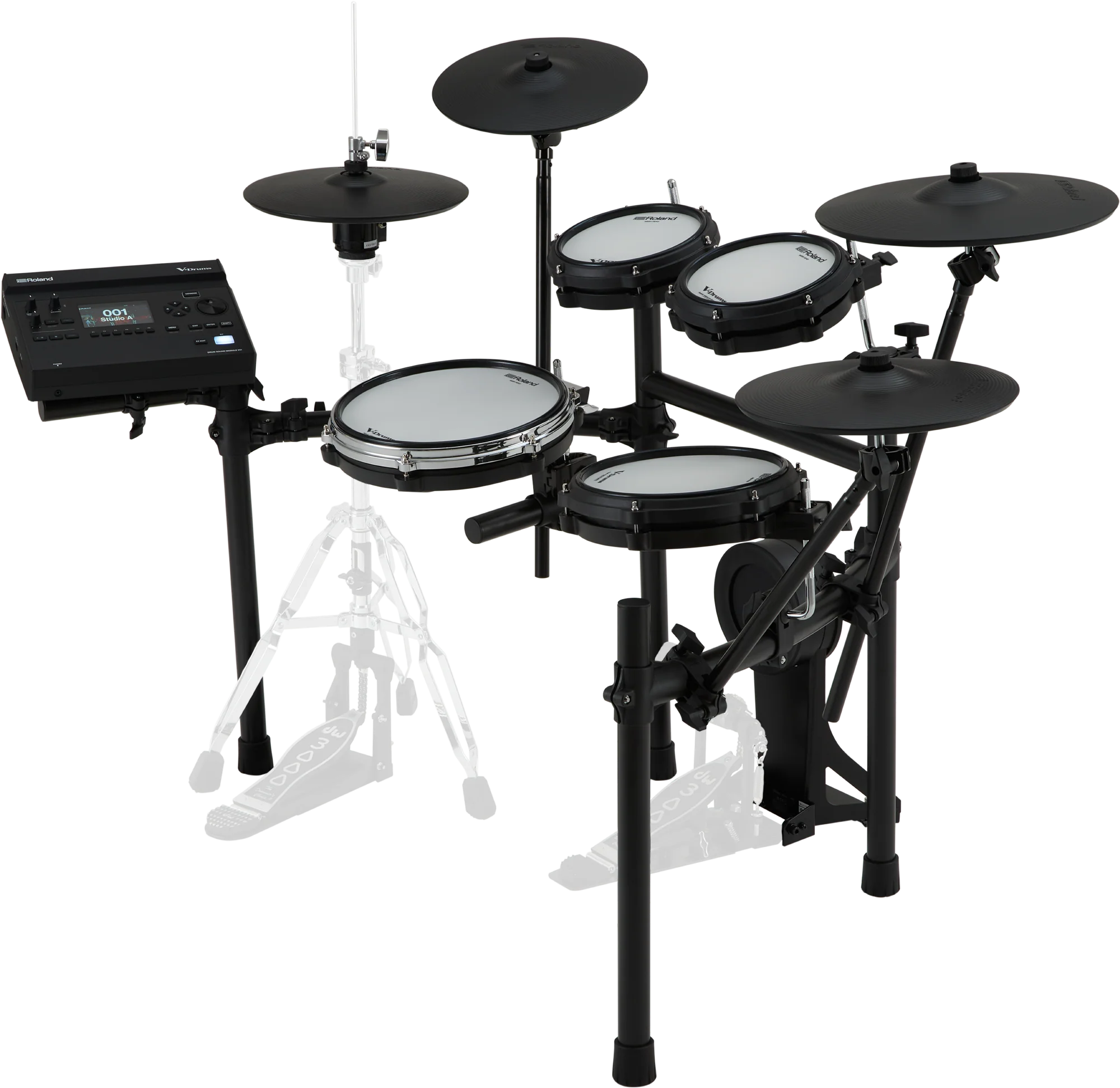 Roland TD316 V-Drums Digital Drum Kit, exc. Accessories - Image 4