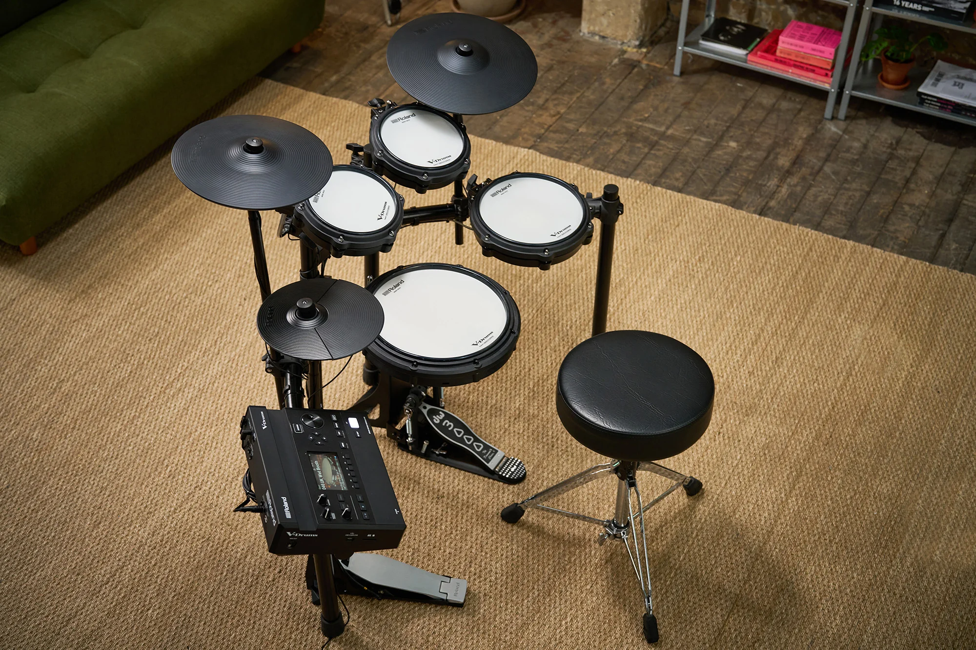 Roland TD316 V-Drums Digital Drum Kit, exc. Accessories - Image 6