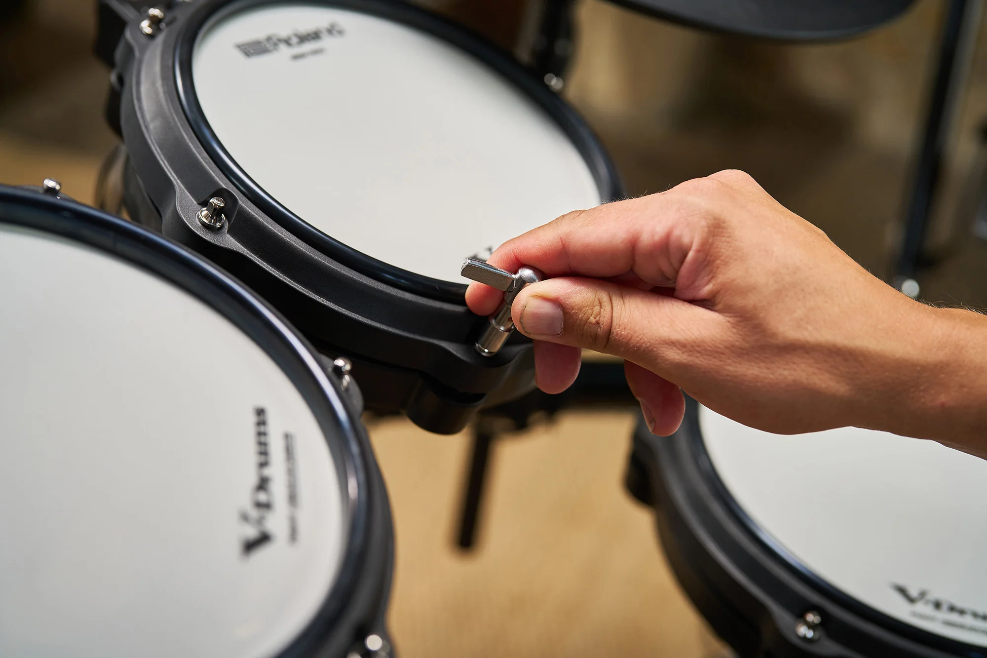 Roland TD316 V-Drums Digital Drum Kit, exc. Accessories - Image 9