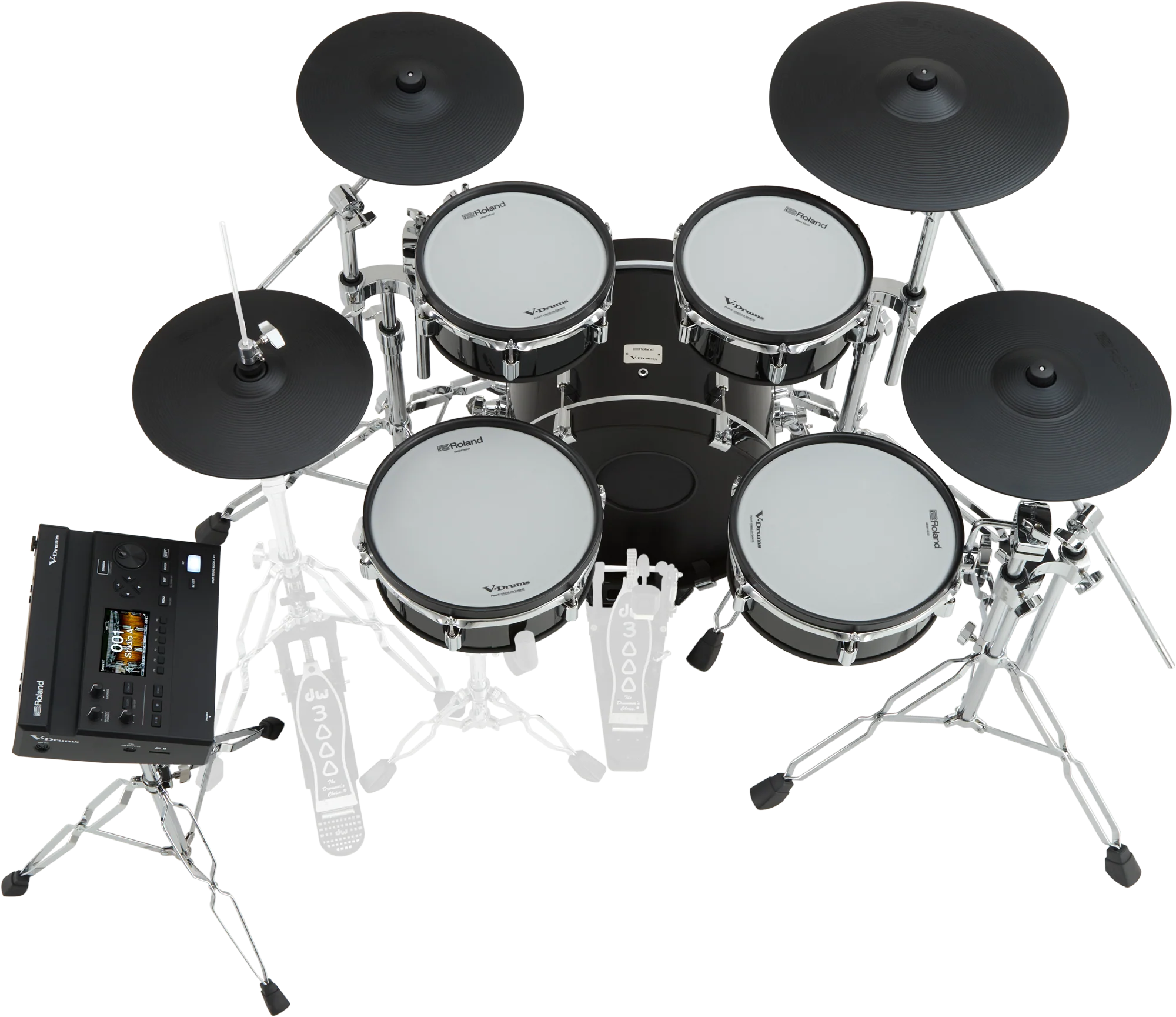 Roland VAD316 V-Drums Acoustic Design Digital Drum Kit with Hardware & Accessories - Image 5