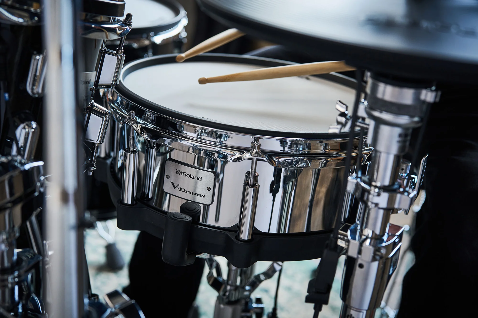 Roland VAD516 V-Drums Acoustic Design Digital Drum Kit, exc. Accessories - Image 8