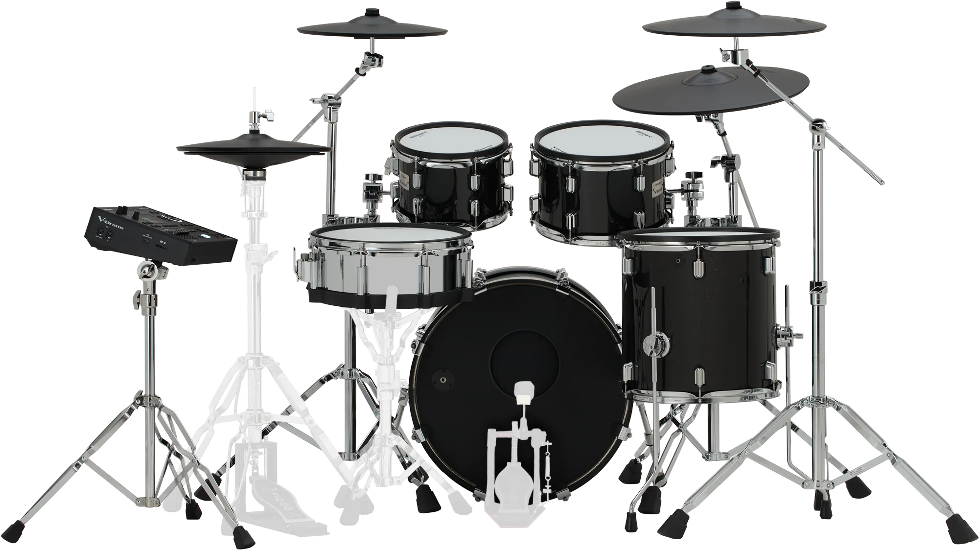 Roland VAD516 V-Drums Acoustic Design Digital Drum Kit with Hardware & Accessories - Image 3