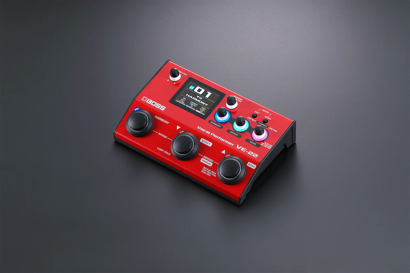 BOSS VE-22 Floor Based Vocal Effect Pedal - Image 5