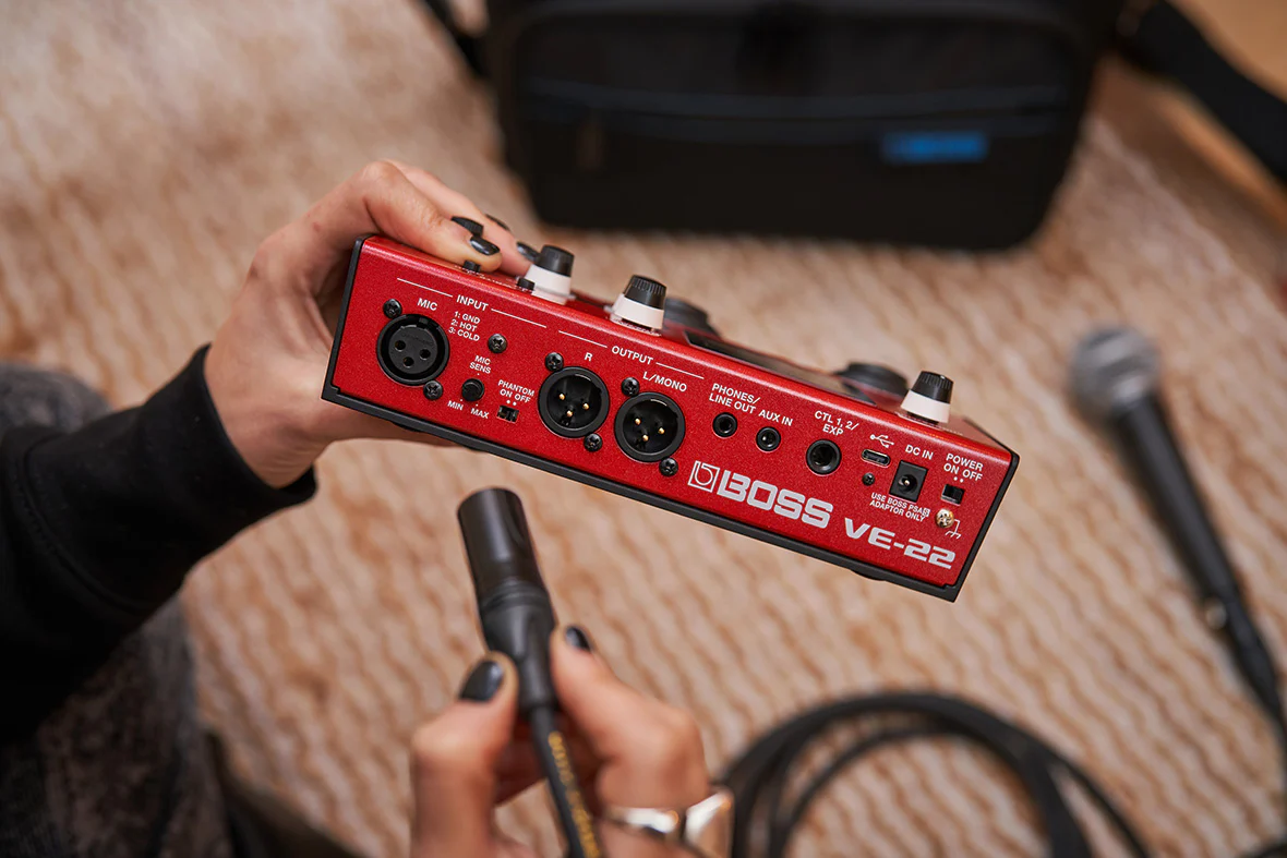 BOSS VE-22 Floor Based Vocal Effect Pedal - Image 8