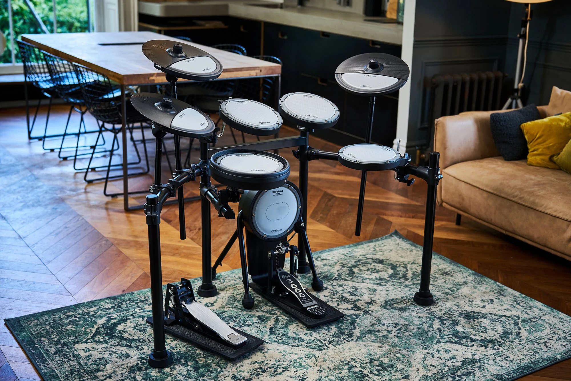 Roland VQD-106PADS Quiet Drum Kit, Drum Pads Only (no module) - Image 2