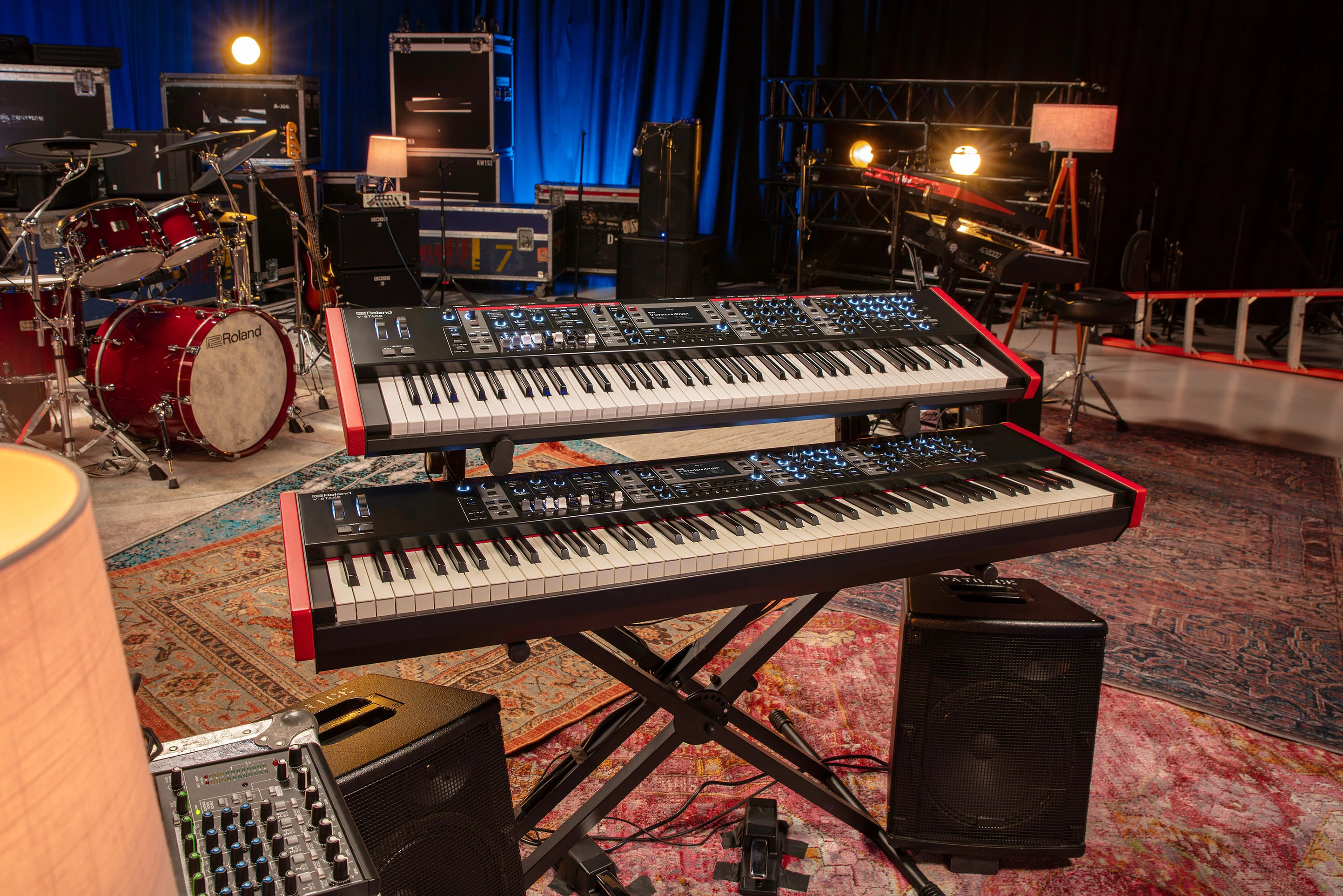 Roland V-Stage 76 Stage Keyboard with Semi Weighted Keys - Image 14