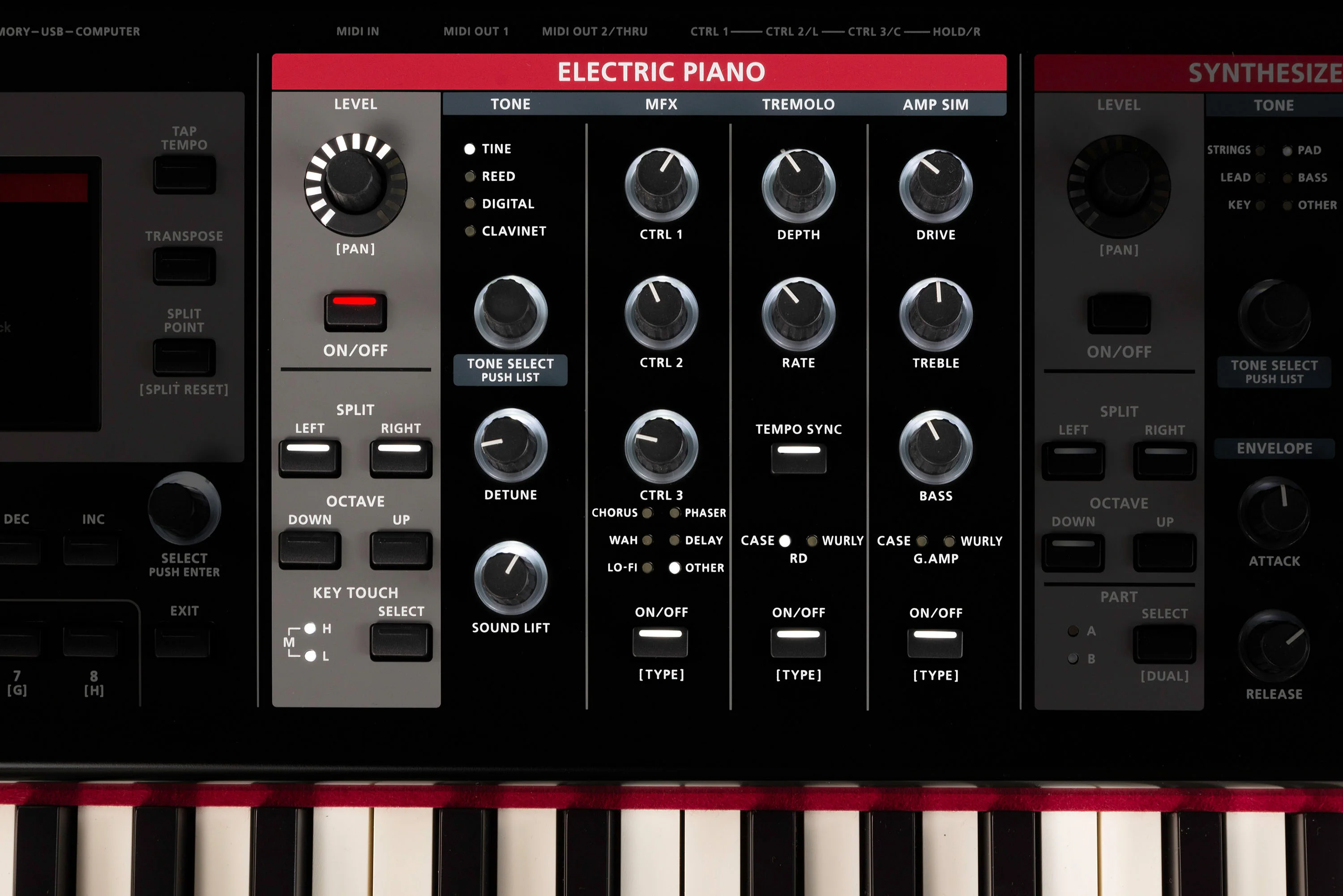 Roland V-Stage 76 Stage Keyboard with Semi Weighted Keys - Image 9