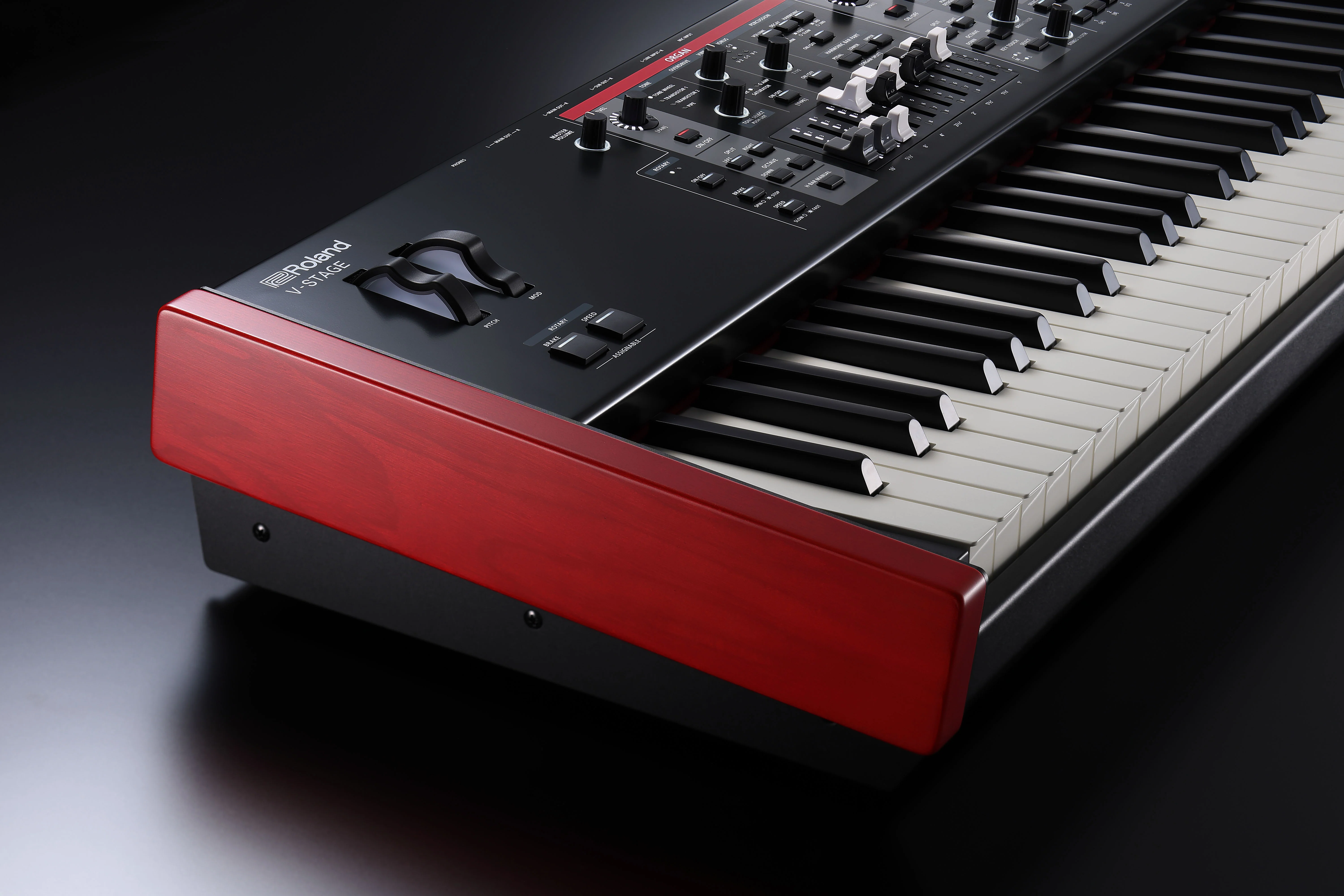 Roland V-Stage 88 Stage Keyboard with Weighted Hammer Action Keys - Image 5