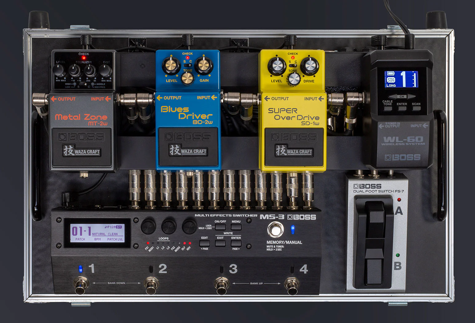 BOSS WL-60 Wireless System with Body Pack Transmitter - Image 9