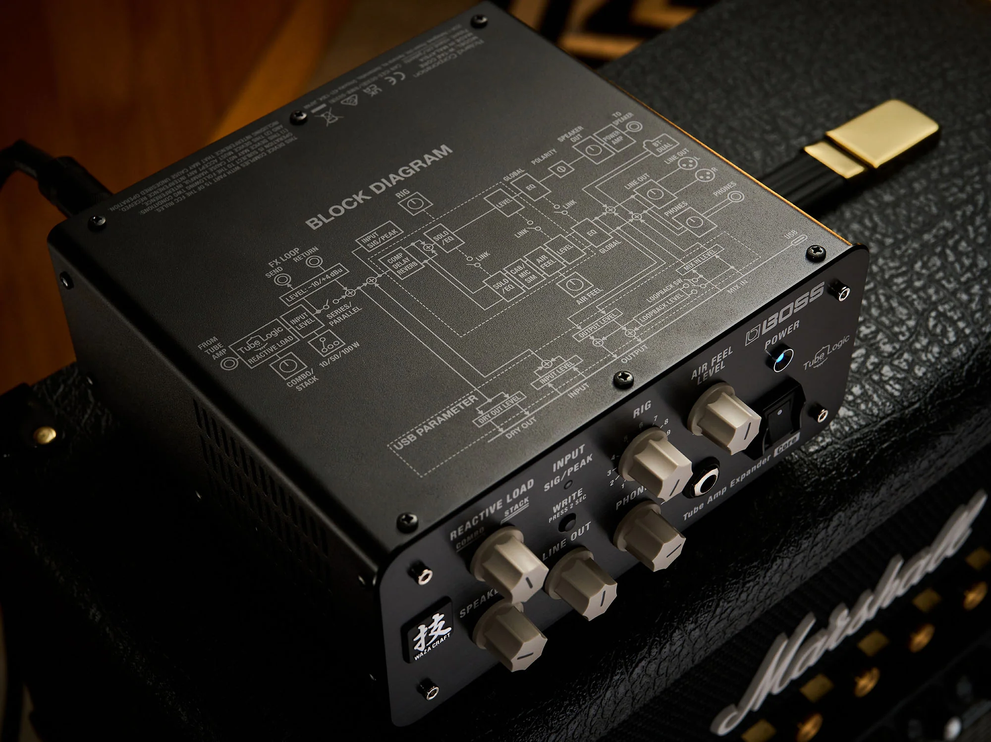 BOSS W-TAE CORE Waza Desktop Load Box and Attenuator for Valve Amps - Image 17