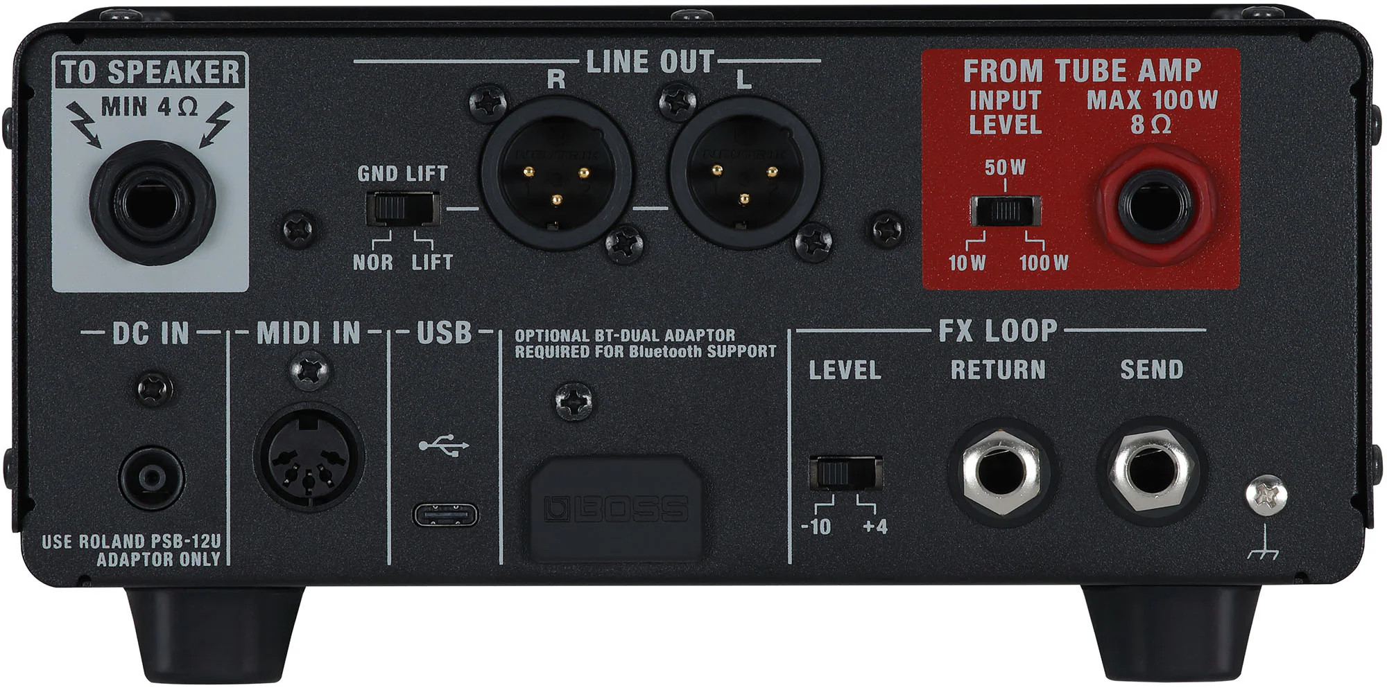 BOSS W-TAE CORE Waza Desktop Load Box and Attenuator for Valve Amps - Image 4
