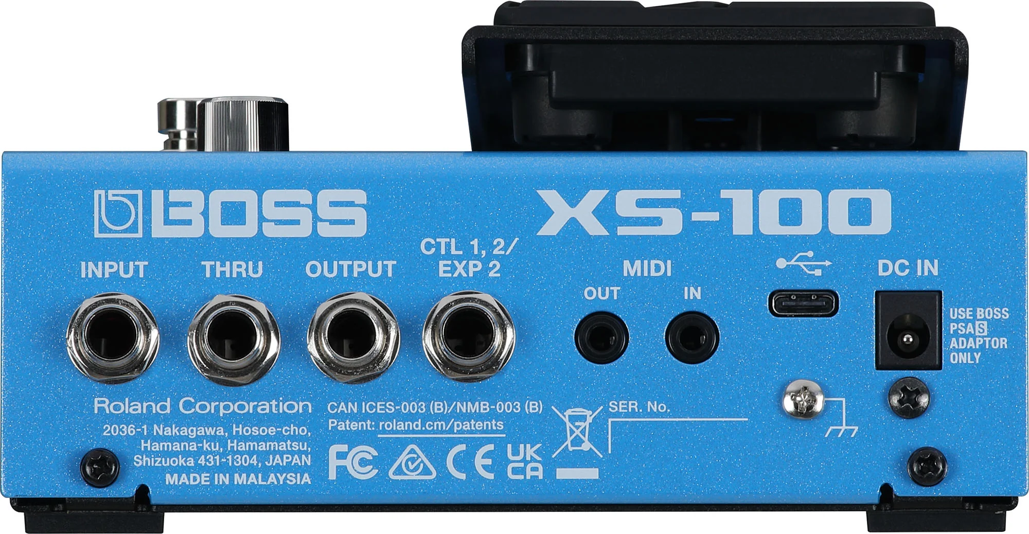 BOSS XS-100 Pitch Shifter with Expresion Pedal - Image 4